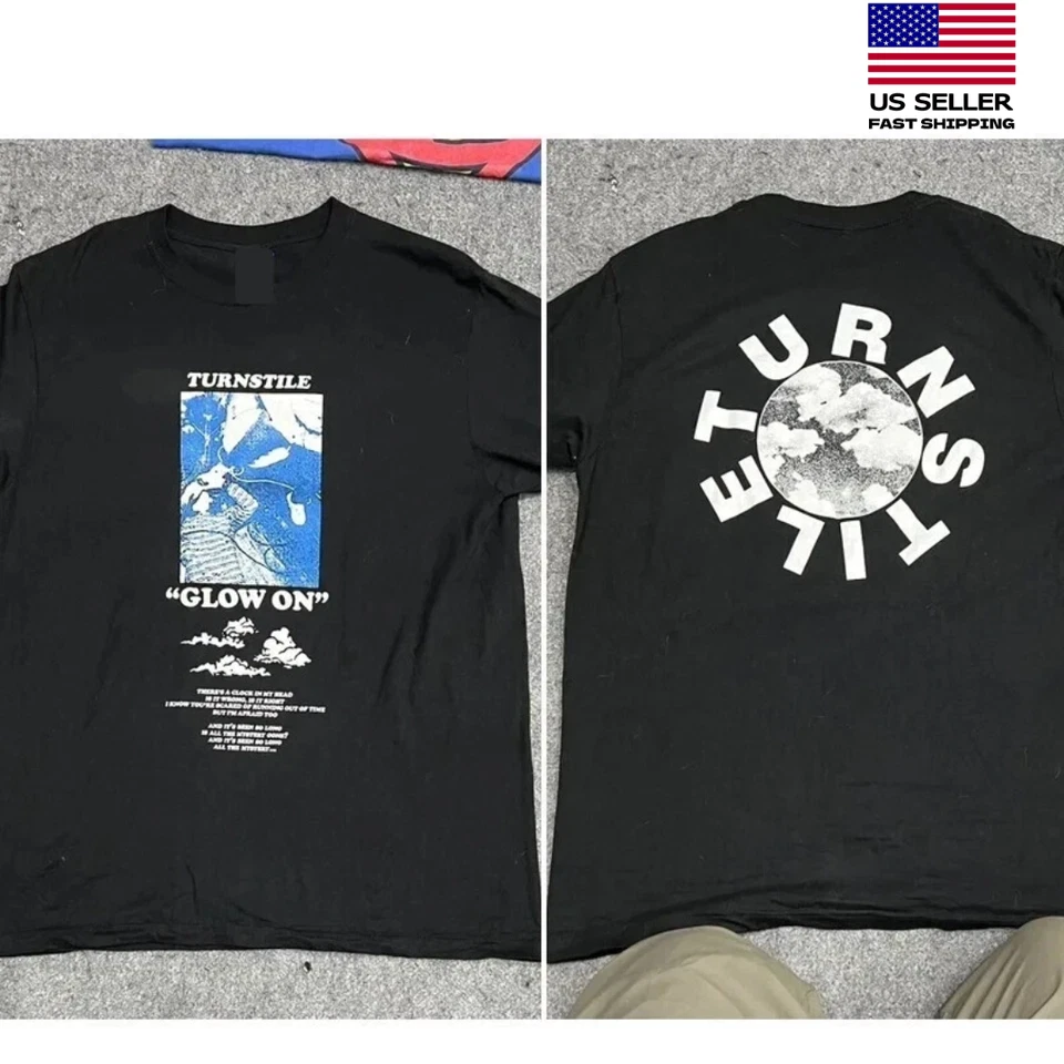 Turnstile Glow On Love Connection Tour 2 Sided T Shirt