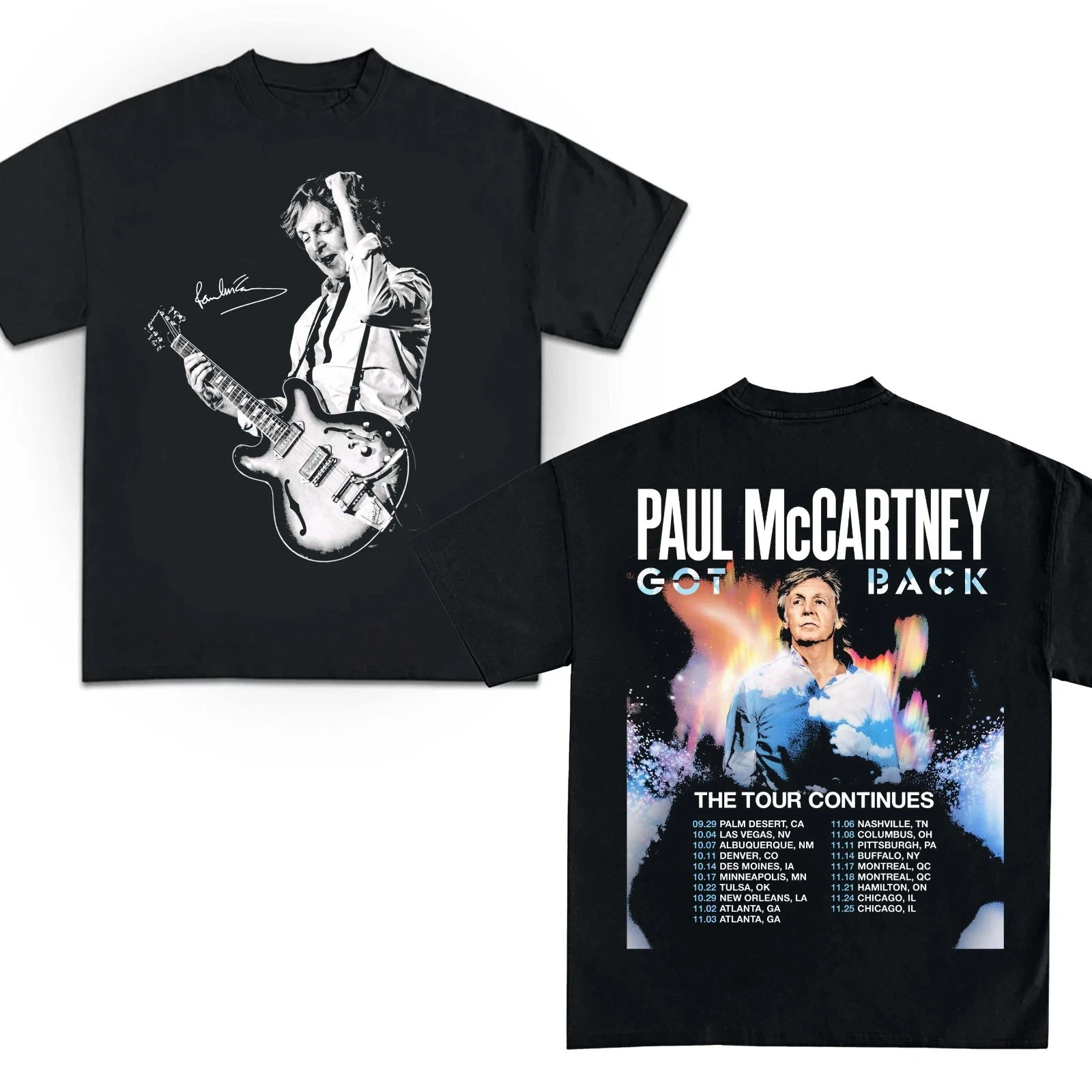 Paul Mccartney Tour T Shirt