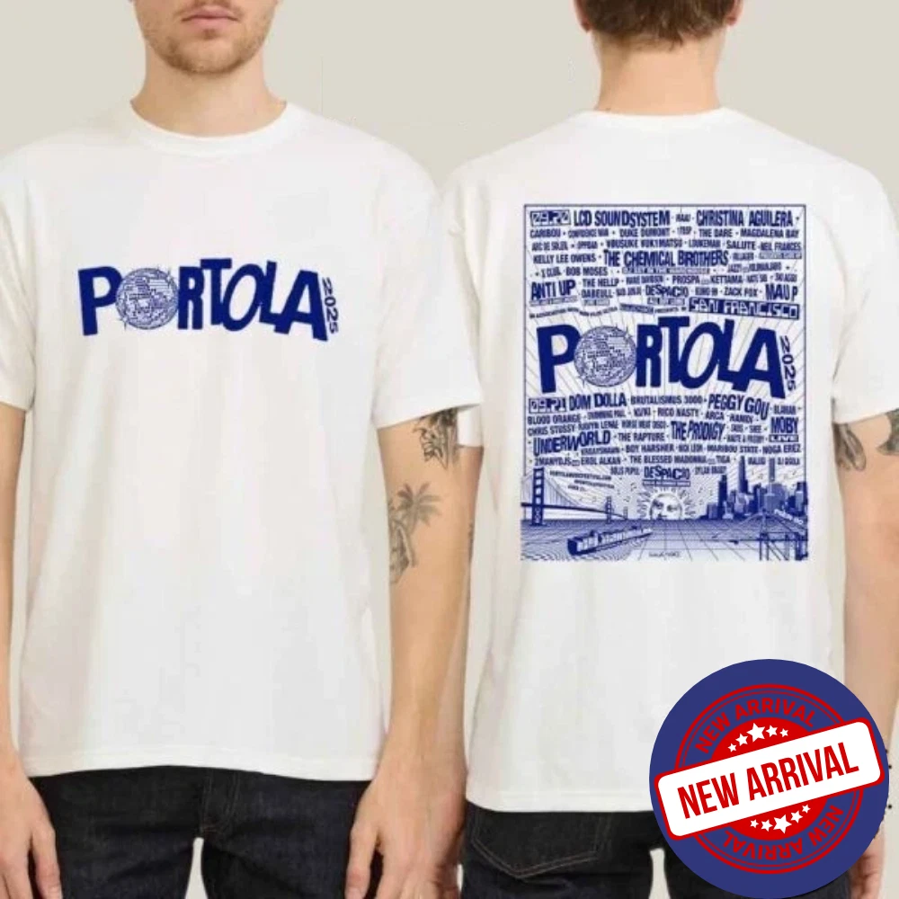 Portola Music Festival Ecstasy Lineup Fan Gifts Two Sides Classic Shirt