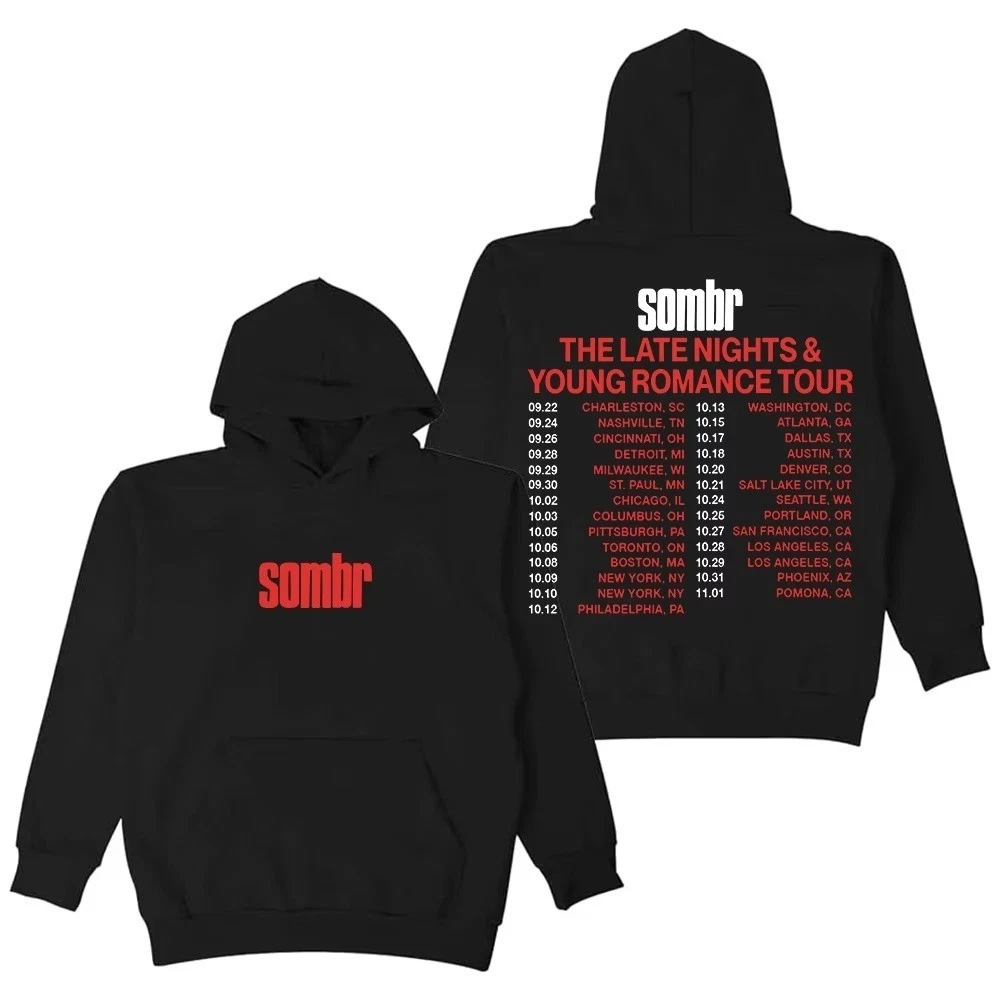 Sombr The Late Nights And Young Romance Tour Hoodie