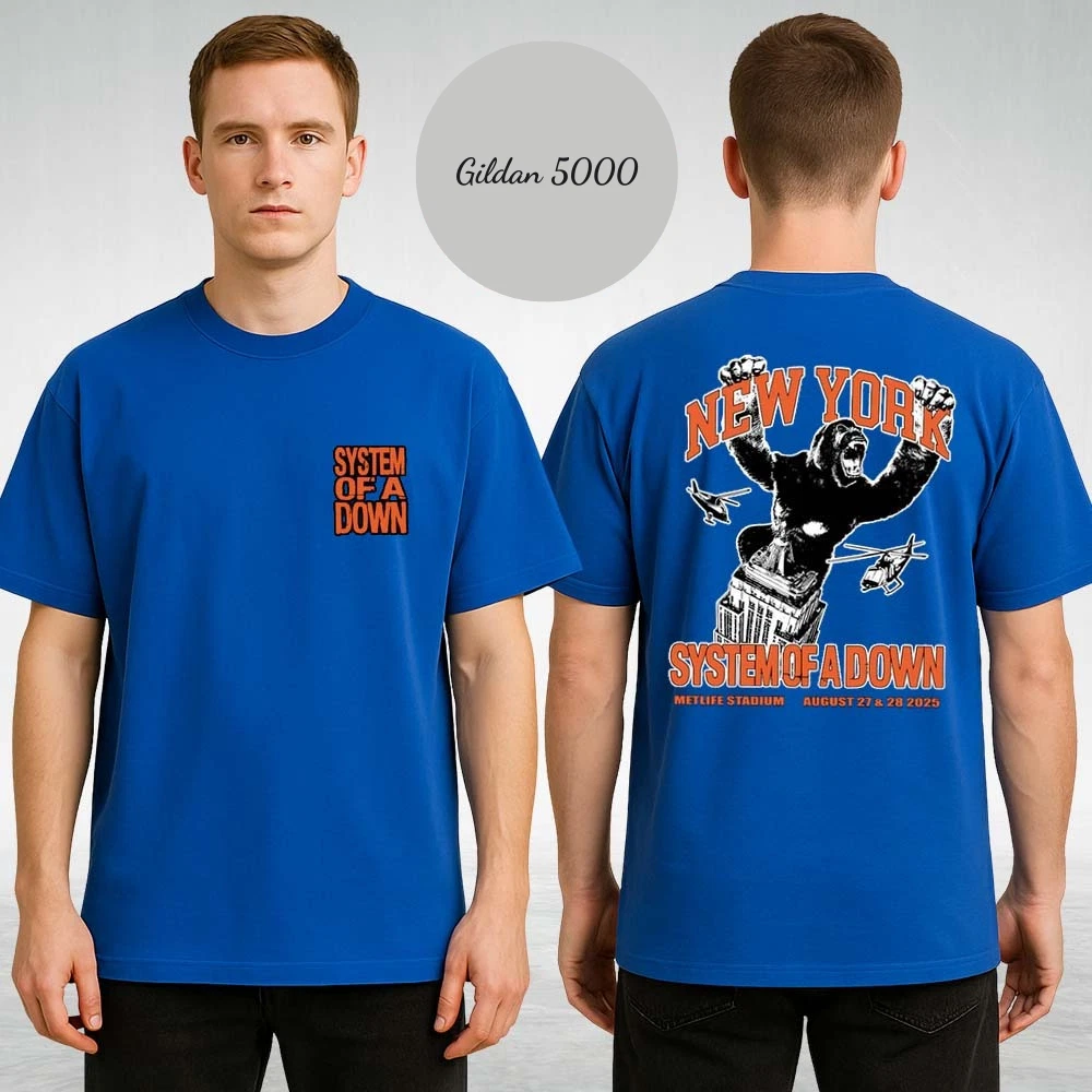 System Of A Down New York 2025 Shirt