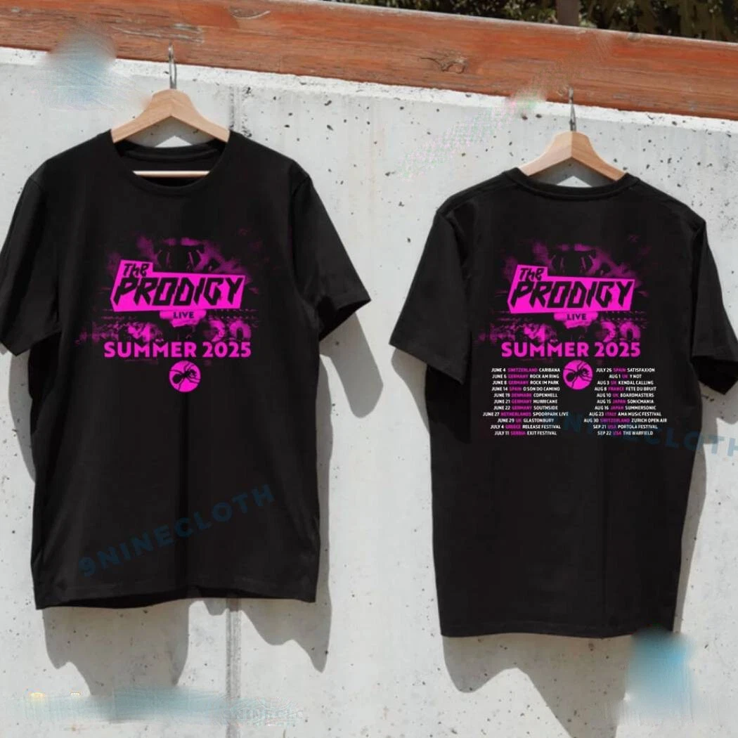 The Prodigy Summer Festivals Tour 2025 Unisex Shirt