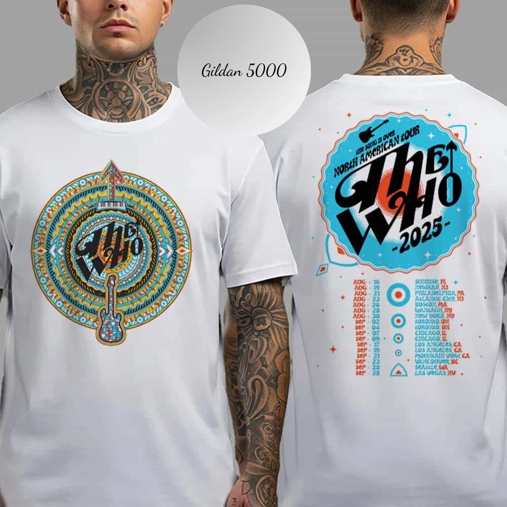 The Who The Song Is Over Guitar Arrow Shirt