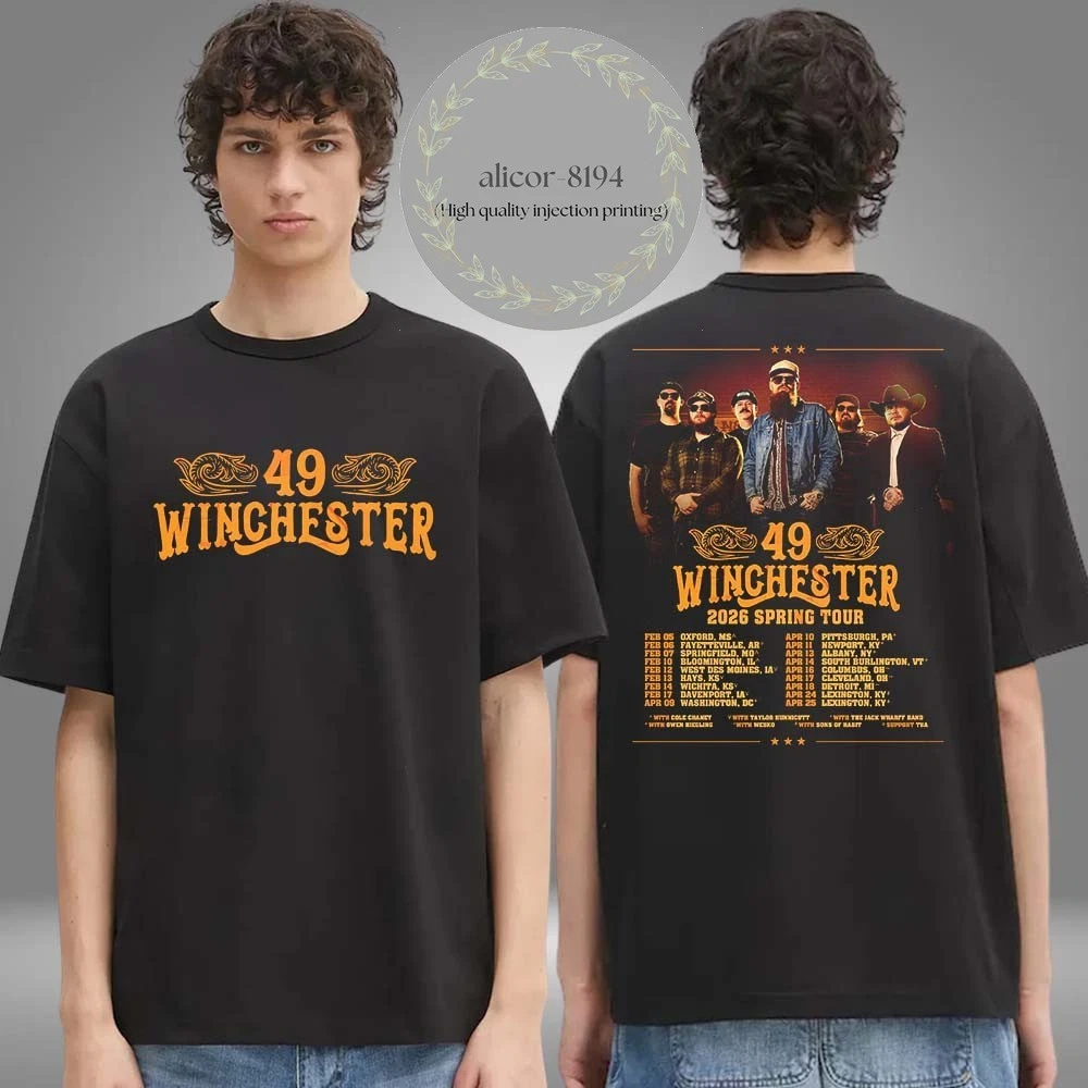 49 Winchester Spring Tour 2026 Schedule Unisex Shirt