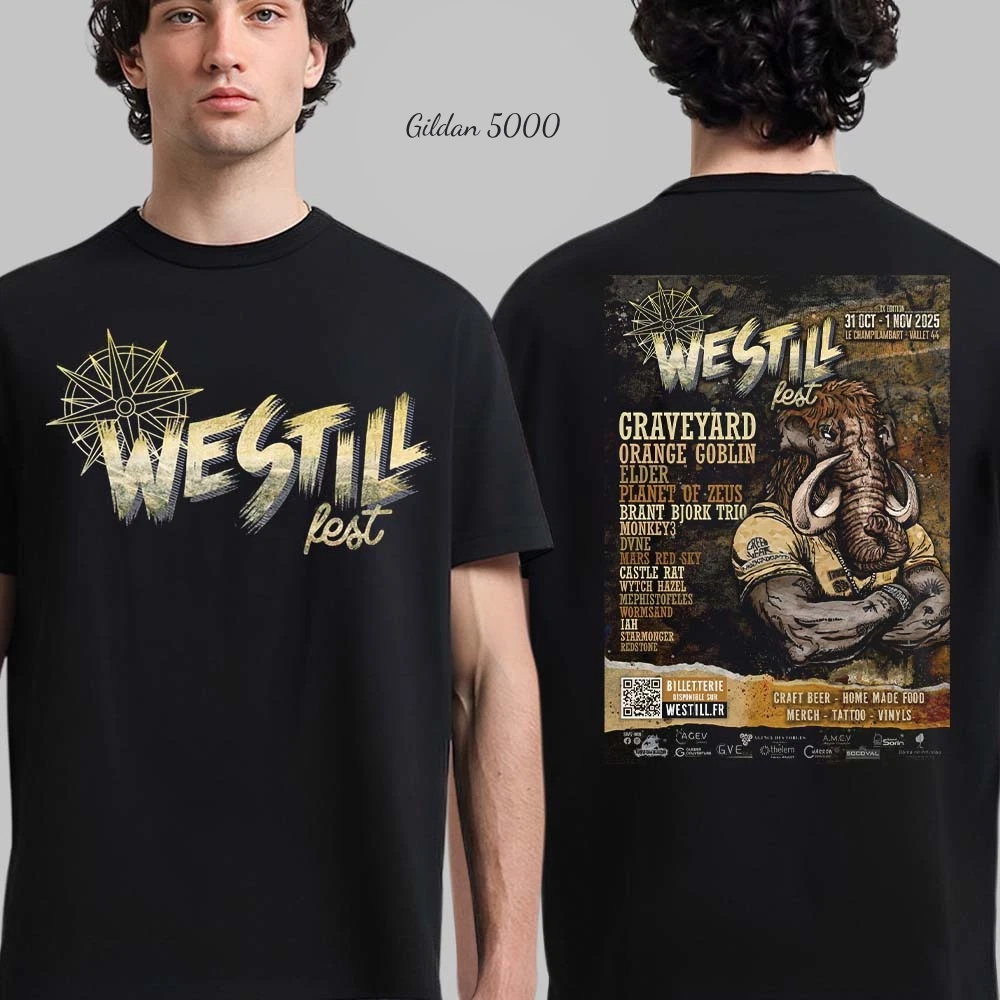 Westill Fest 2025 Lineup Poster In Vallet France At Le Champilambart Shirt