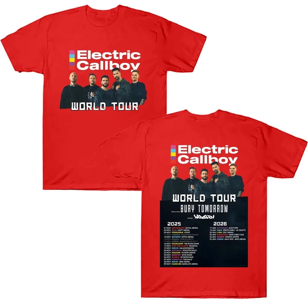 Electric Callboy World Tour 2025-2026 Red Shirts