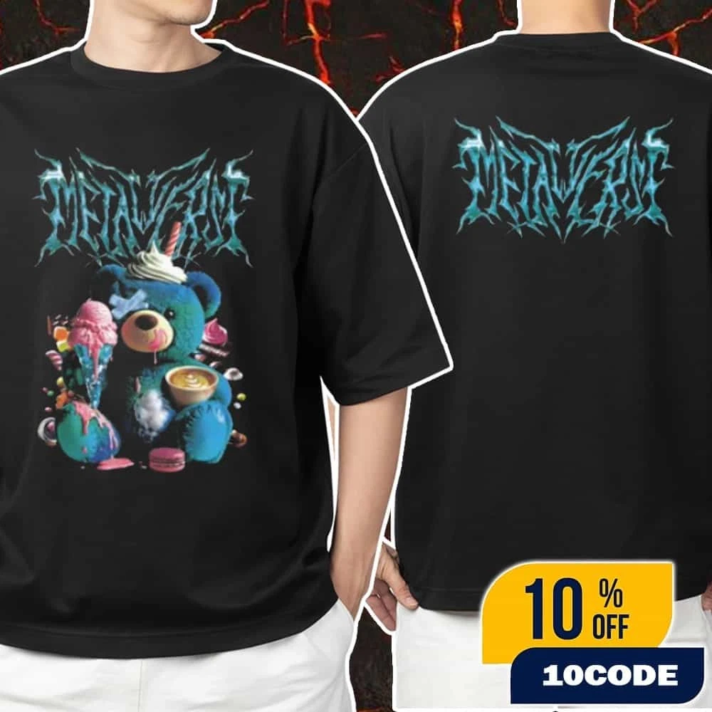 Babymetal World Tour 2025-2026 In Asia Merchandise Crazy Bear Shirt