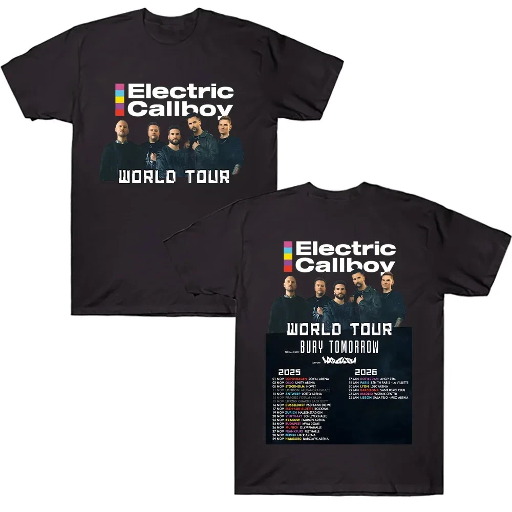 Electric Callboy World Tour 2025-2026 Black Shirt
