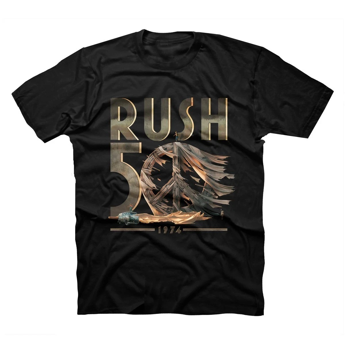 Rush Band R50 Peace Shirt