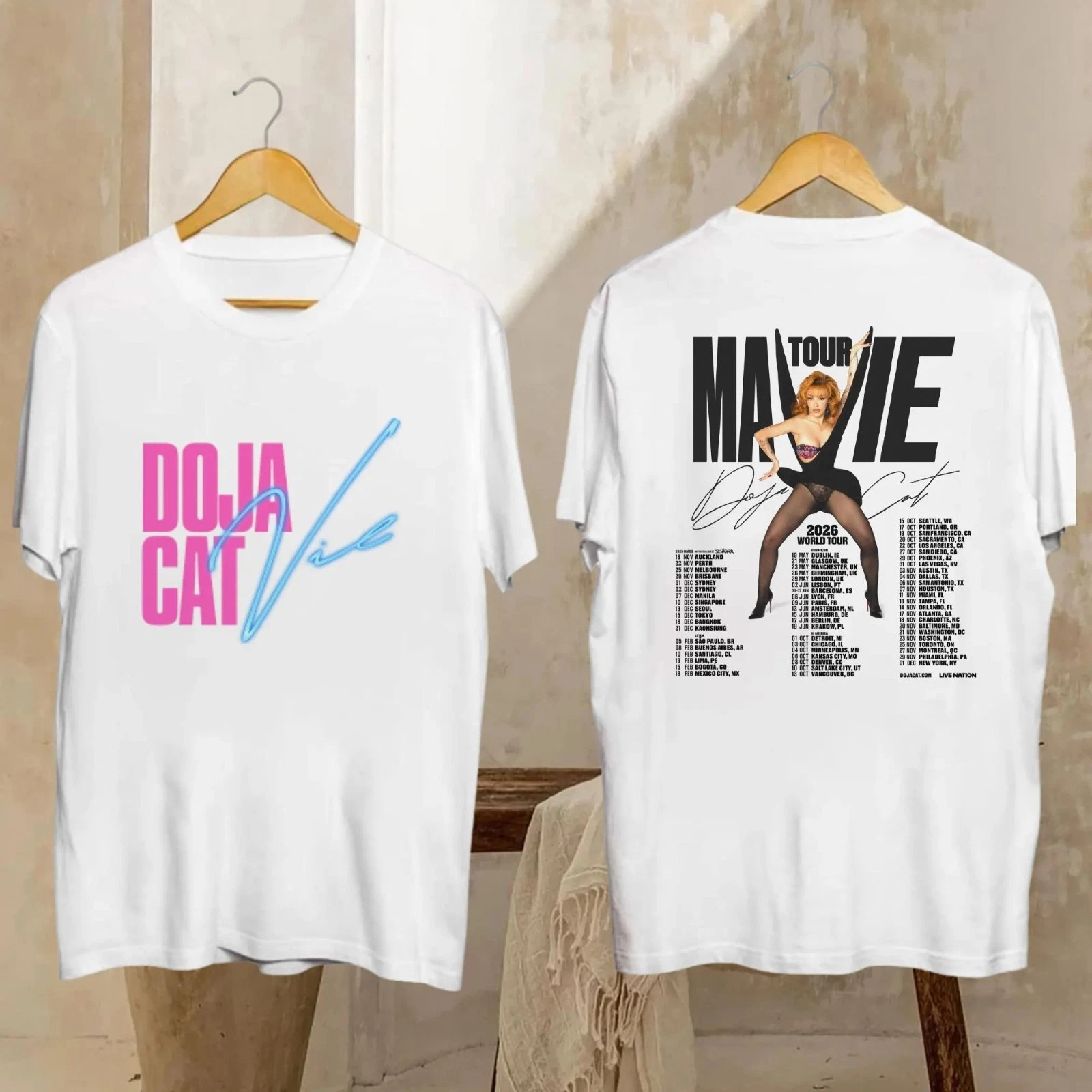 Doja Cat Ma Vie World Tour 2026 Shirt