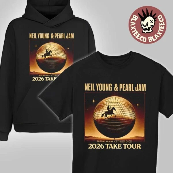Neil Young 2026 Take Tour Unisex Hoodie