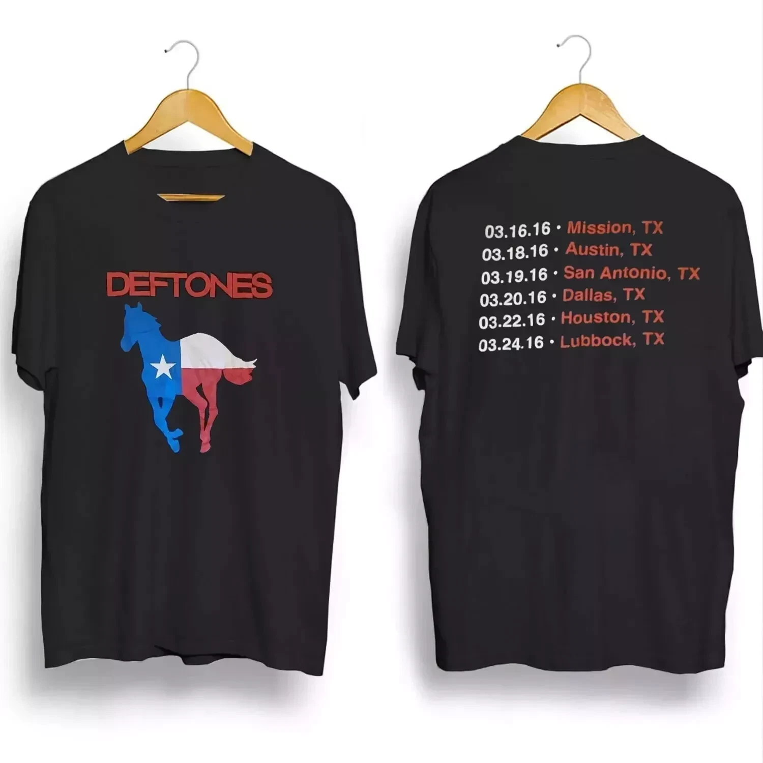 Deftones Texas Tour Shirt 2016 Crosses Team Sleep Vintage Shirt