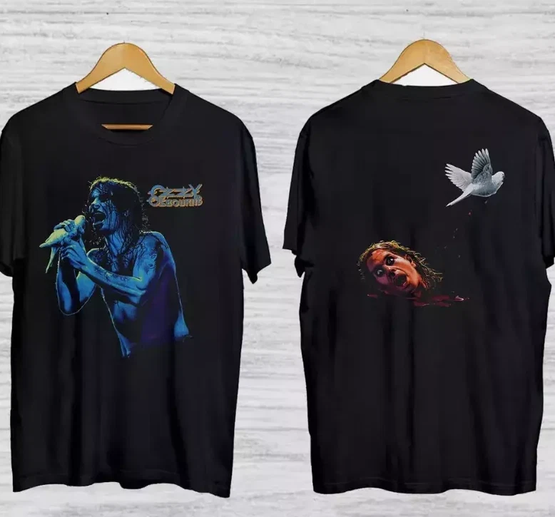 1997 Ozzy Osbourne Dove Shirt Black