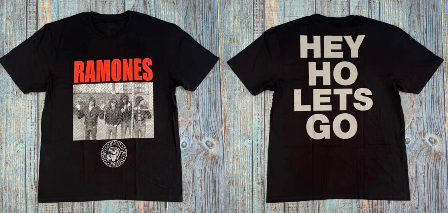 2006 Ramones Hey Ho Lets Go Two Sides Shirt