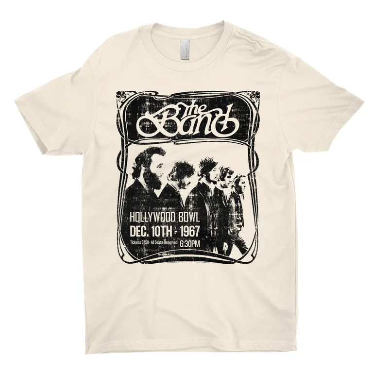 Hollywood Bowl 1967 Concert Distressed Light Shirt