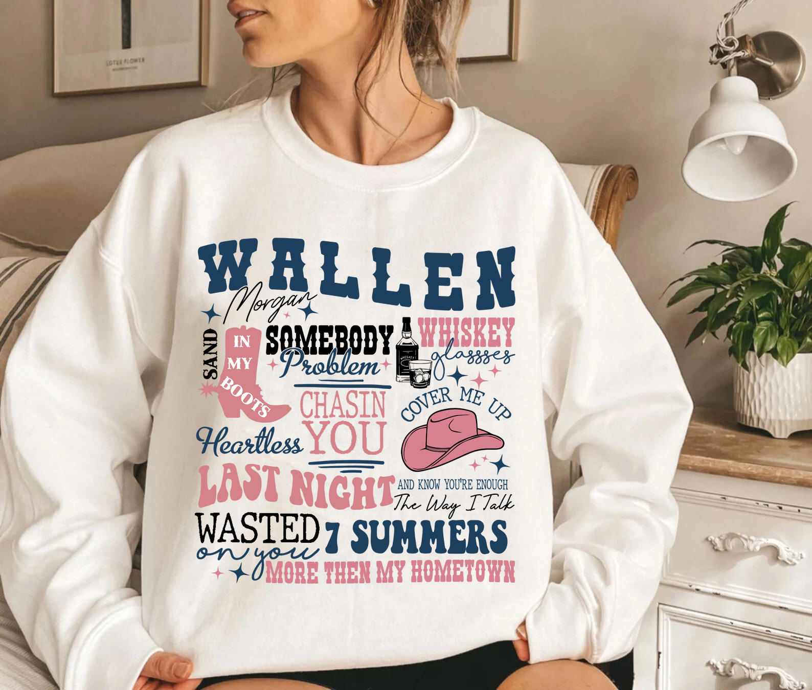 Wallen Western Morgan Wallen Country Music Sweatshirt