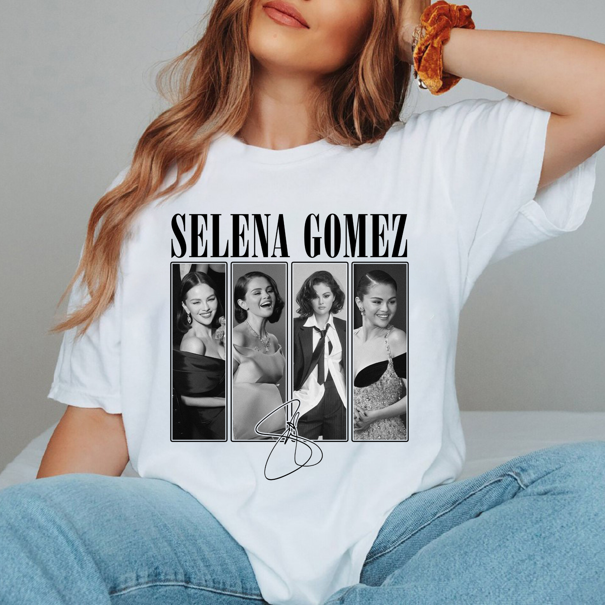 Selena Gomez Shirt For Fans White