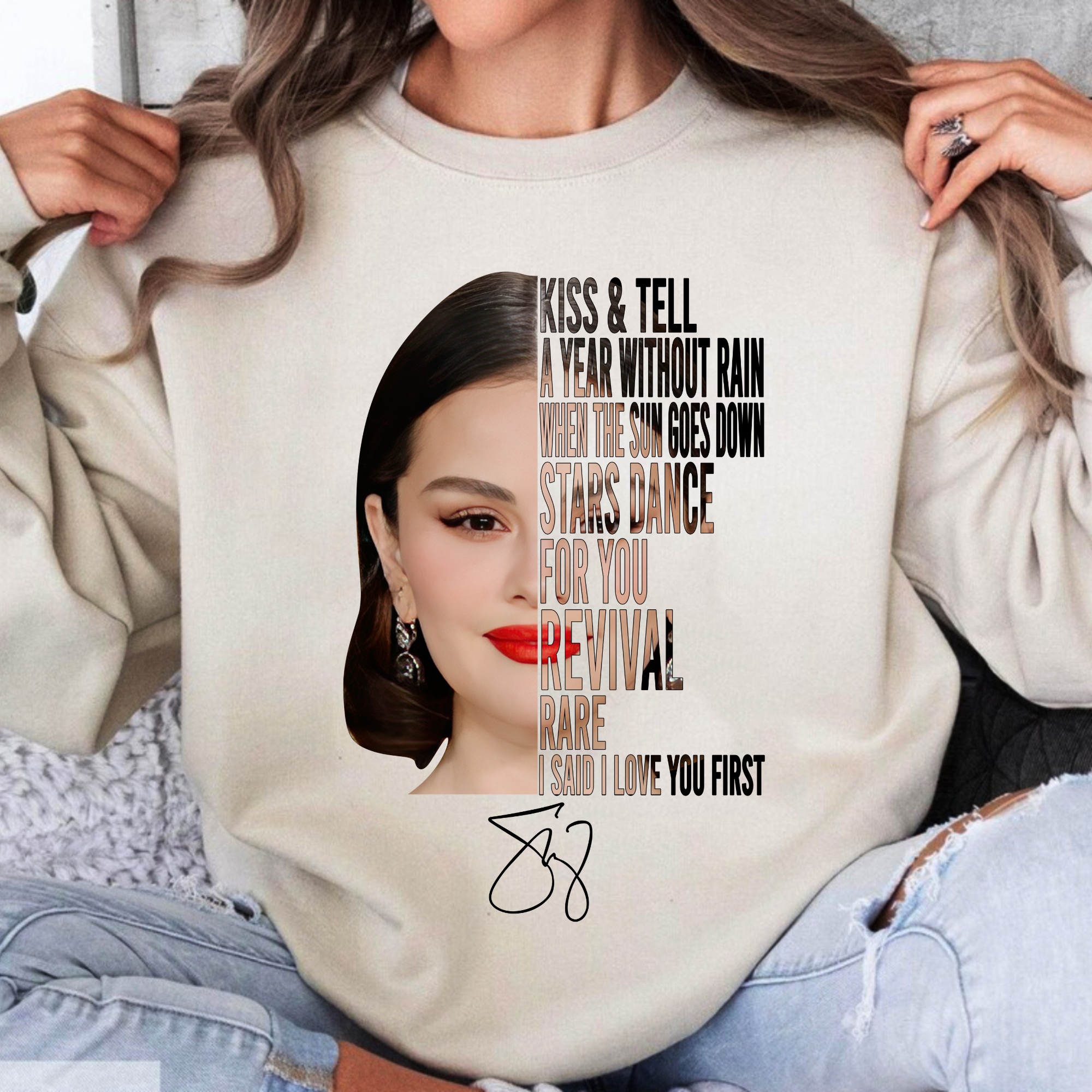 Selena Gomez Sweatshirt For Fans