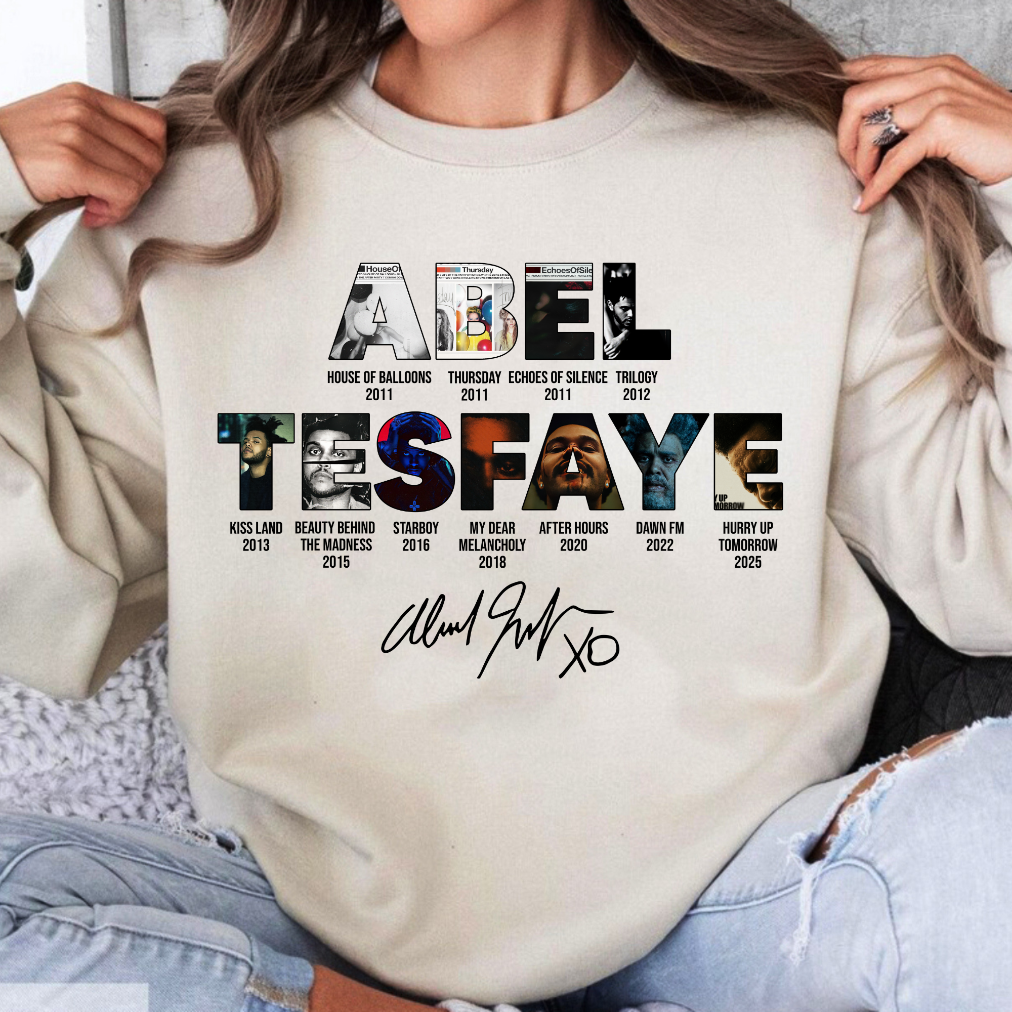 Vintage The Weeknd Music Sweatshirt