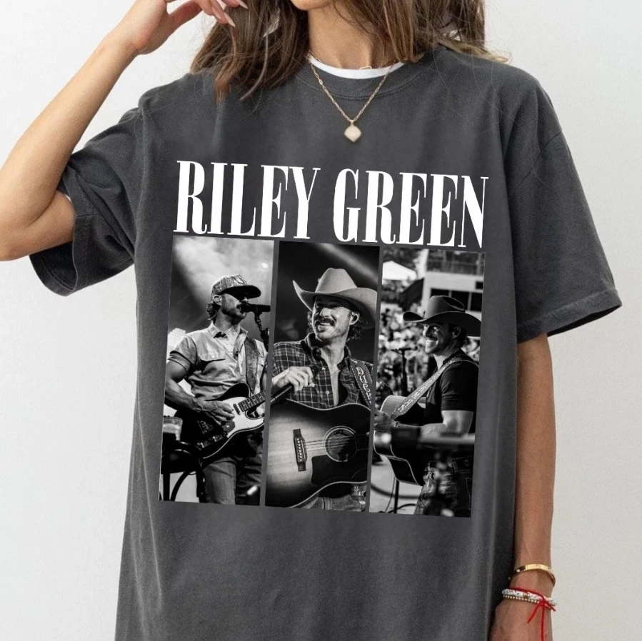 Riley Green Country Music T Shirt Vintage