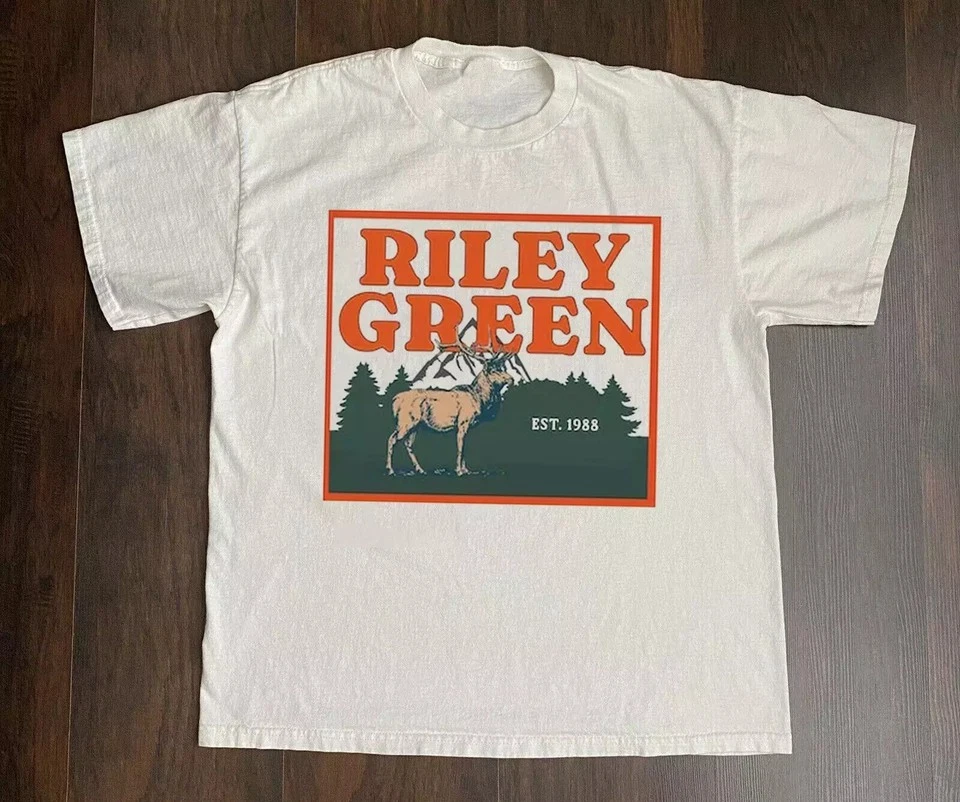 Riley Green Country Music Tour 2025 Shirt White