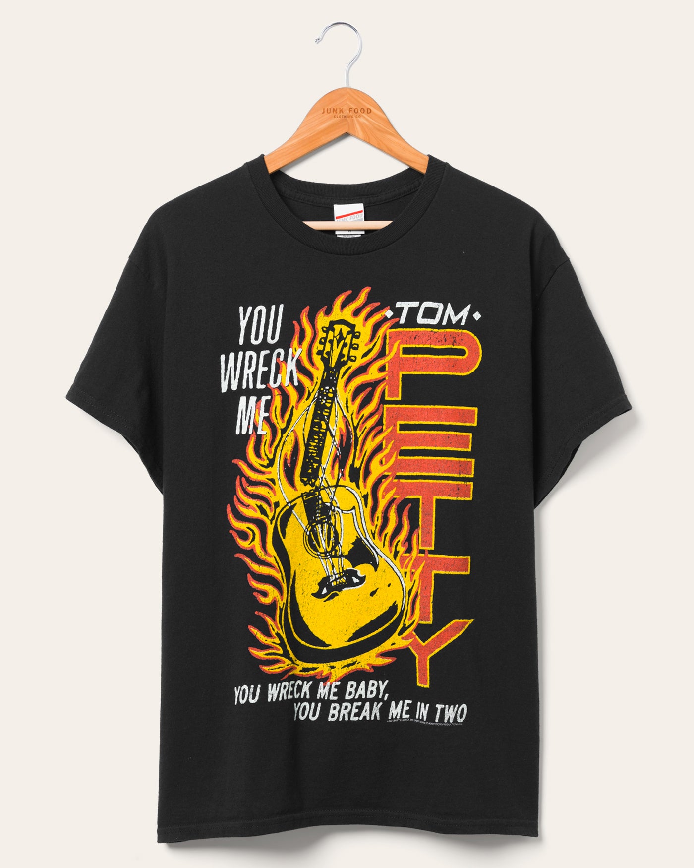 Tom Petty You Wreck Me Flea Market Shirt Reprint