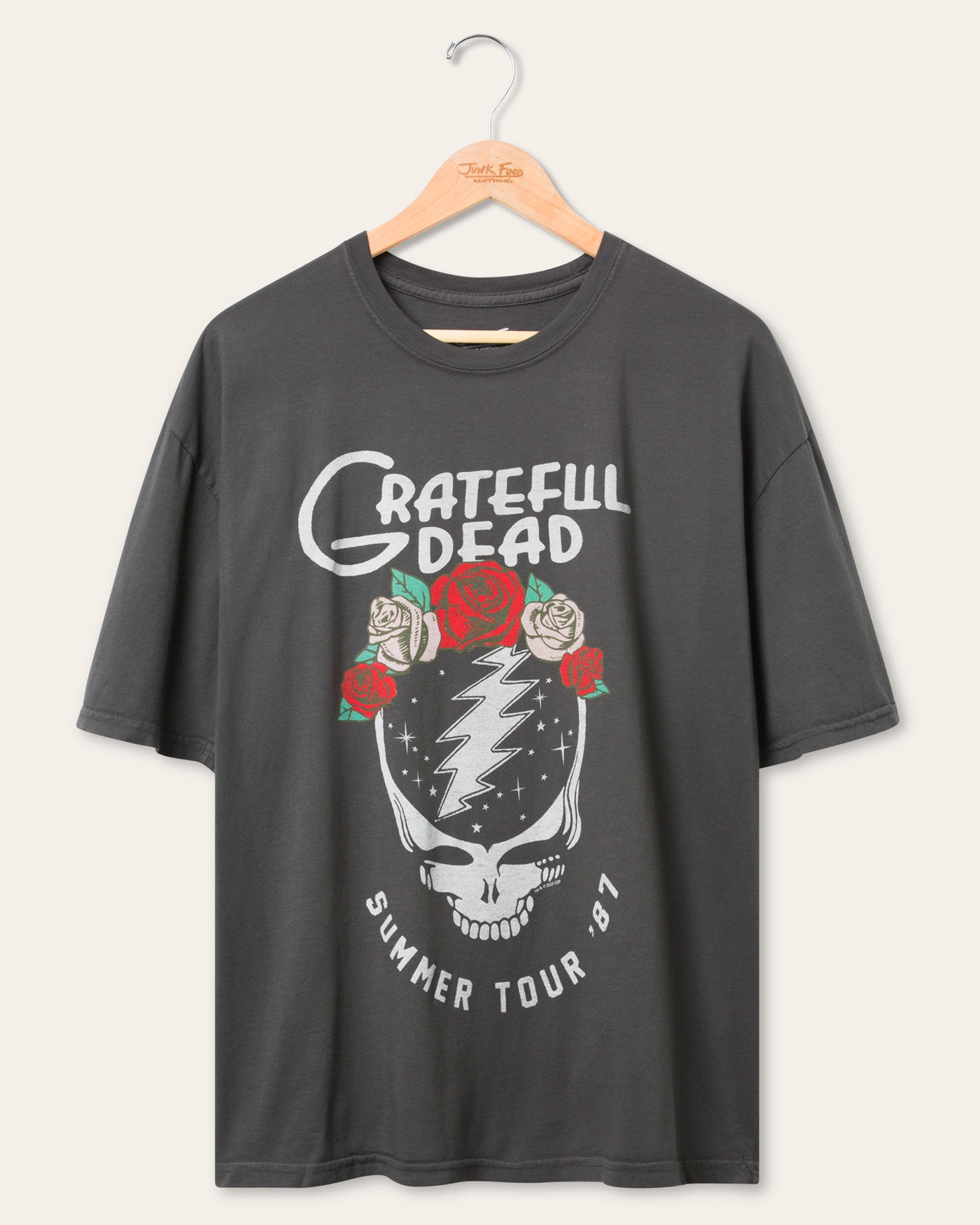 Grateful Dead Summer Tour '87 Oversized Shirt Reprint