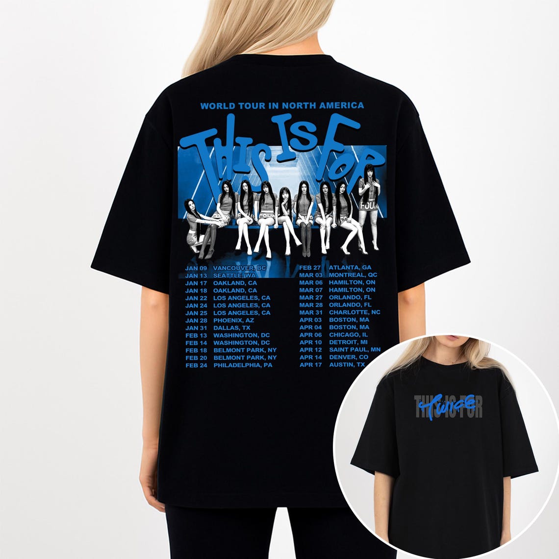 Twice This Is For World Tour In Us 2026 Shirt