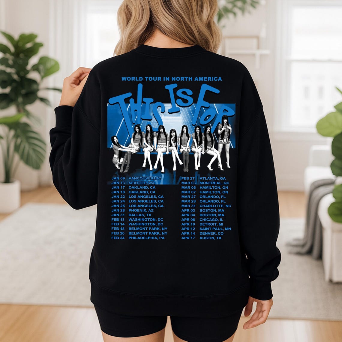 Twice This Is For World Tour In Us 2026 Twice Ten: The Story Goes On Sweatshirt