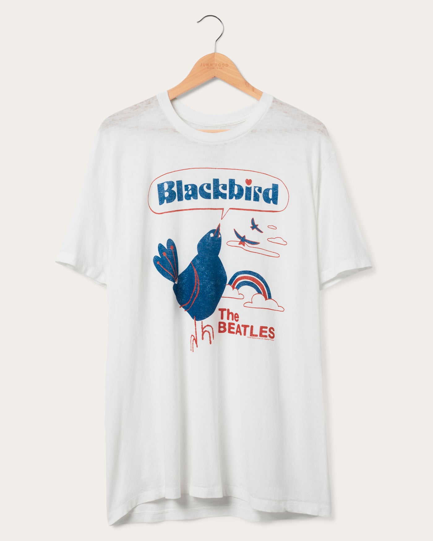 The Beatles Blackbird Flea Market Shirt Reprint