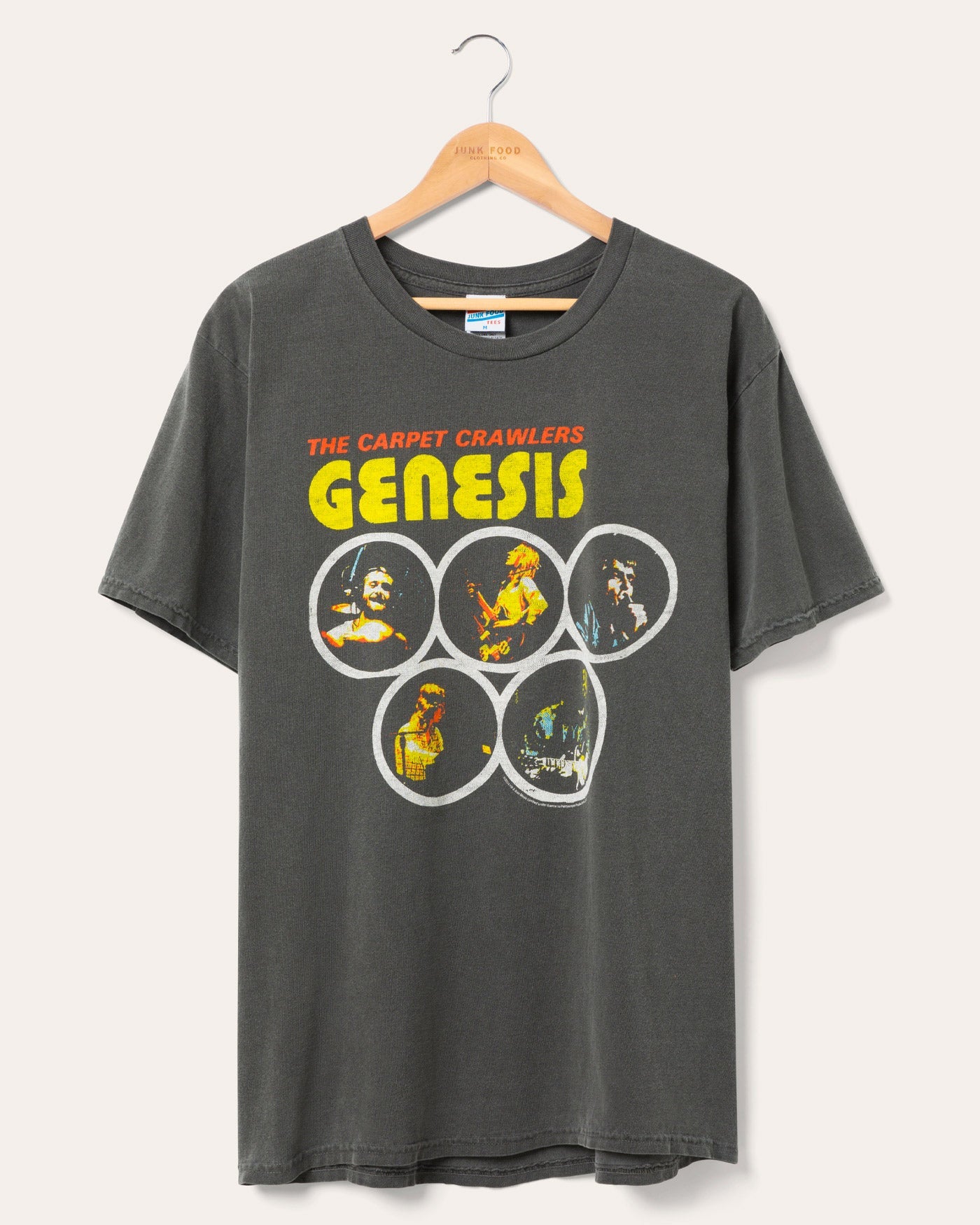 Genesis Carpet Crawlers Flea Market Shirt Reprint