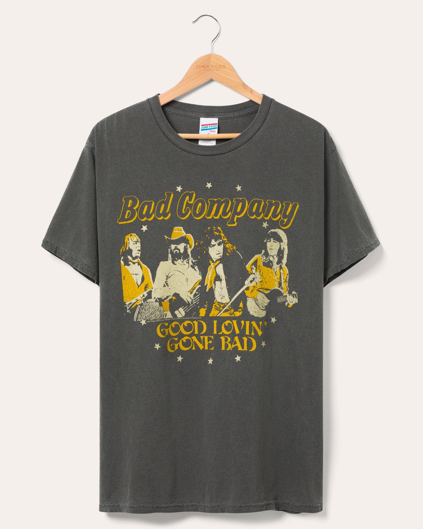 Bad Company Good Lovin Gone Bad Flea Market Shirt Reprint