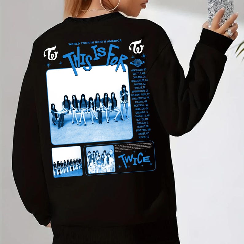 Twice This Is For World Tour In Us 2026 Sweatshirt