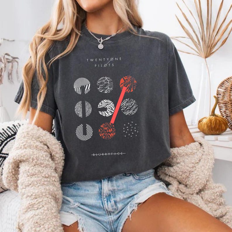 Twenty One Pilots Shirt  Blurryface Album Design
