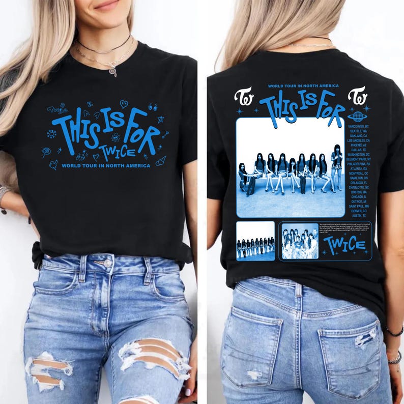 Twice This Is For World Tour In Us 2026 Shirt, Twice Ten: The Story Goes On Shirt, Four Twice Shirt