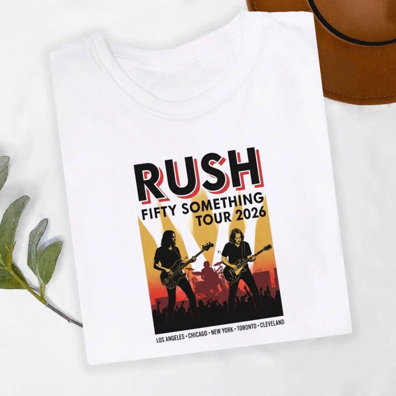 Rush Tour 2026 Shirt - Fifty Something Reunion Shirt