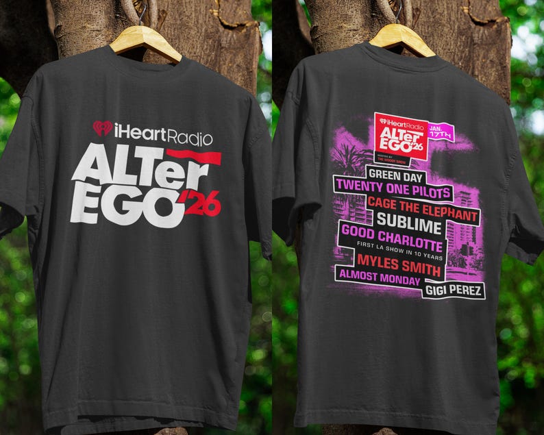 Alter Ego Iheartradio Concert Merch 2026 Shirt
