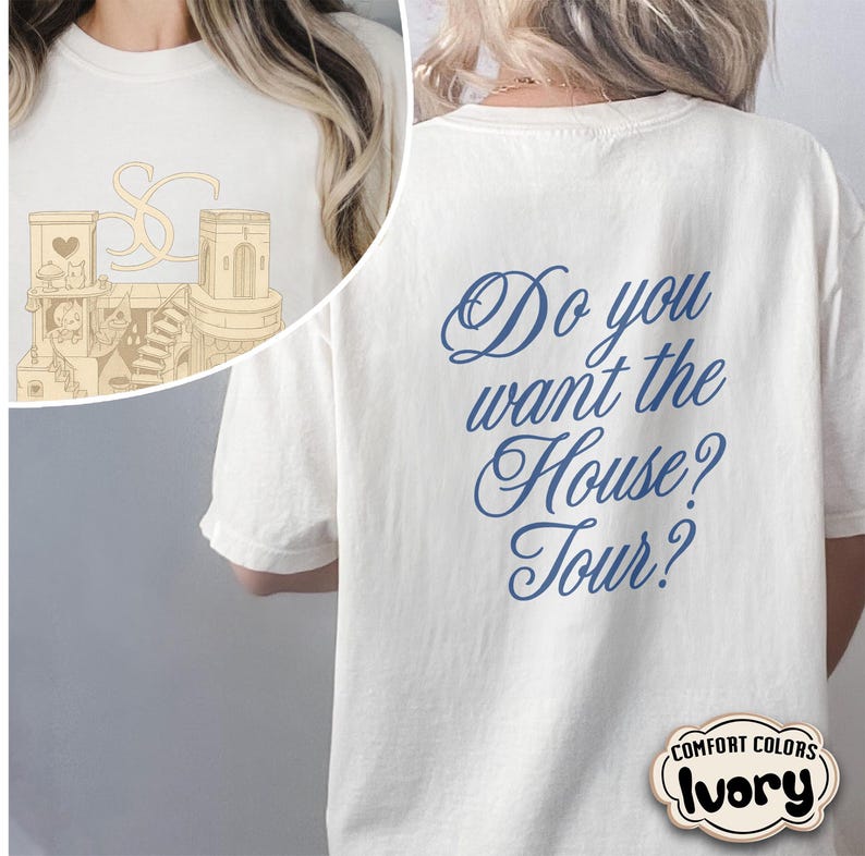 House Tour Fandom Merch Shirt, Double Sided Sabrina'S House Tour Gift