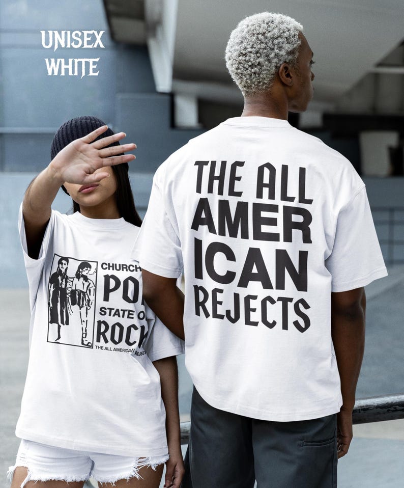 The All-American Rejects Tour Shirt White