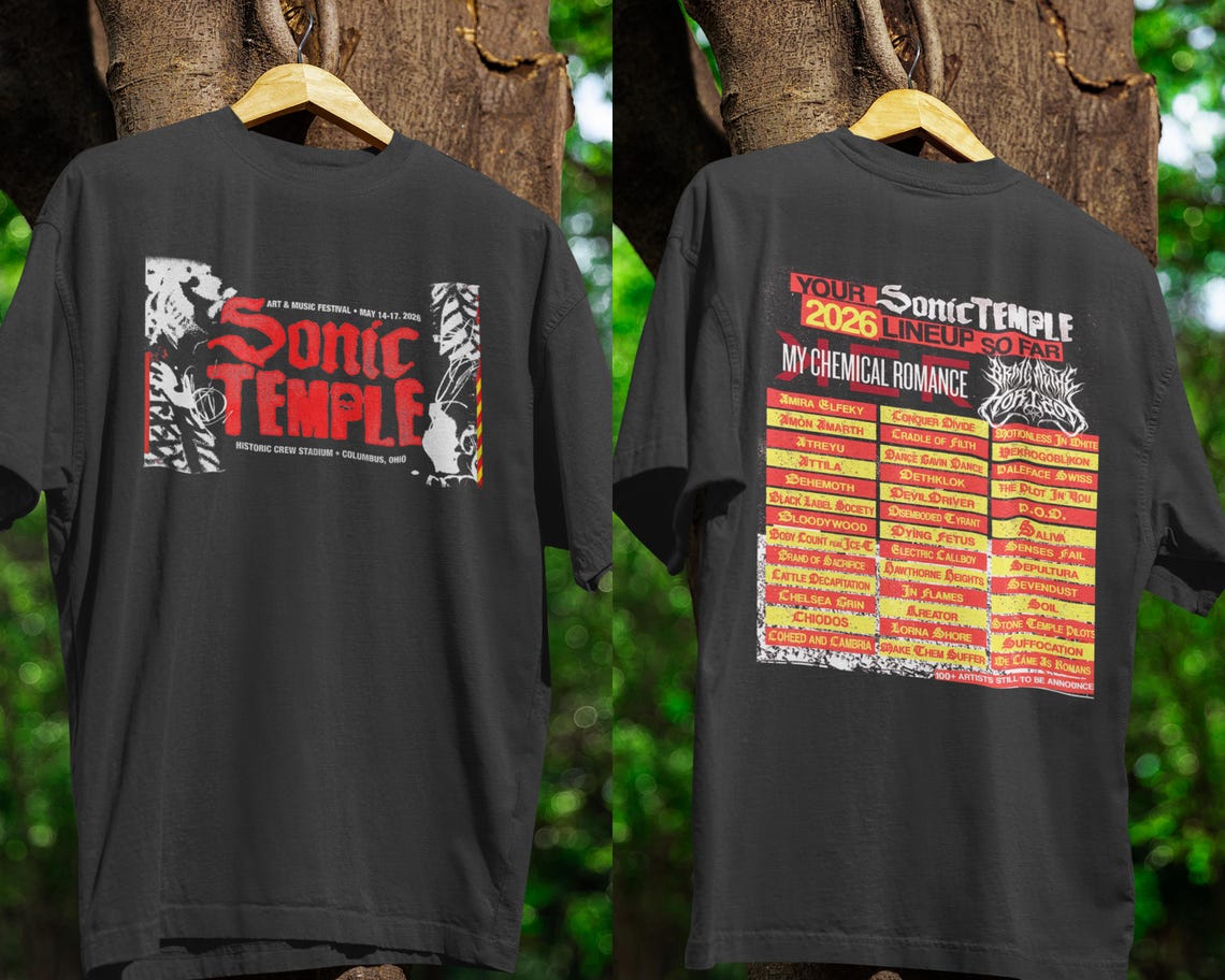 Sonic Temple Art & Music Festival Merch 2026 Shirt