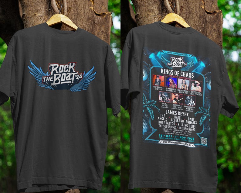 Rock Boat King Of Chaos 2026 Shirt | Live Music Cruise Festival