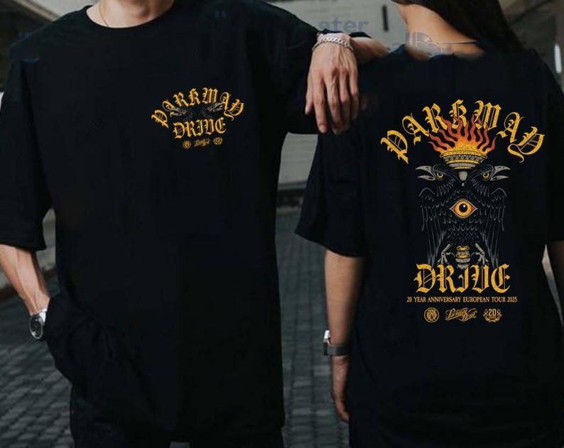 Parkway Drive 20 Year Anniversary European Tour 2025 Shirt