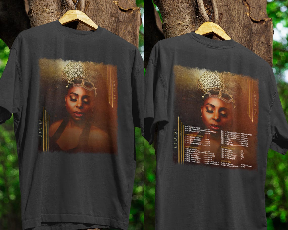 Ledisi The Crown R&B Soul Concert Tour 2025 Shirt