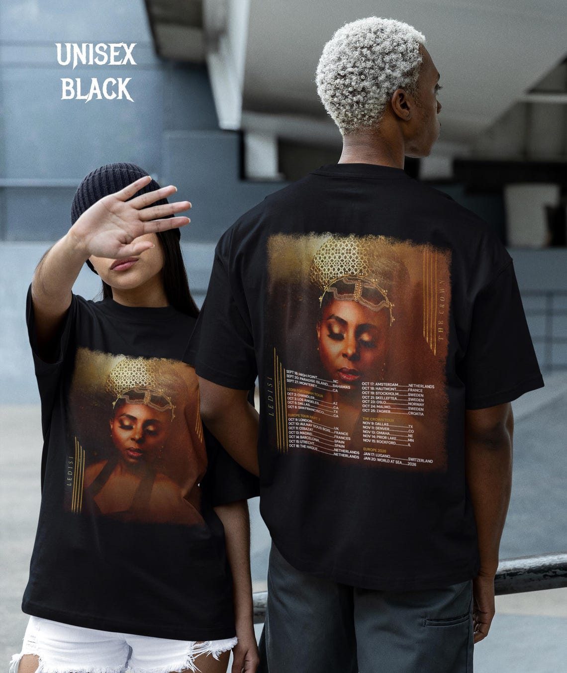 Ledisi The Crown Tour 2025 Shirt  R&B Soul Concert Shirt