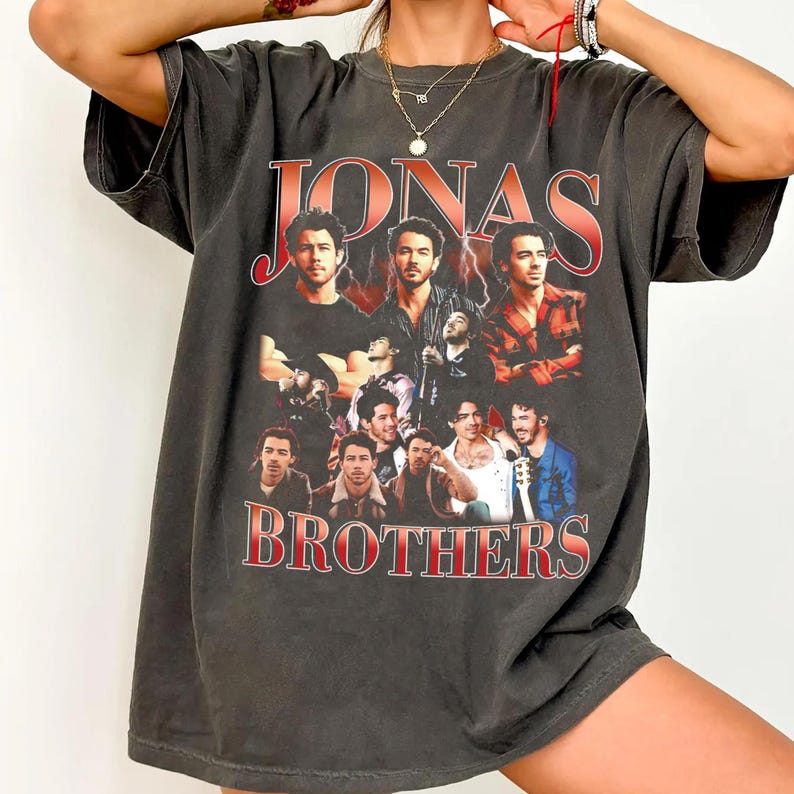 Comfort Colors Jonas Brothers Tour Shirt