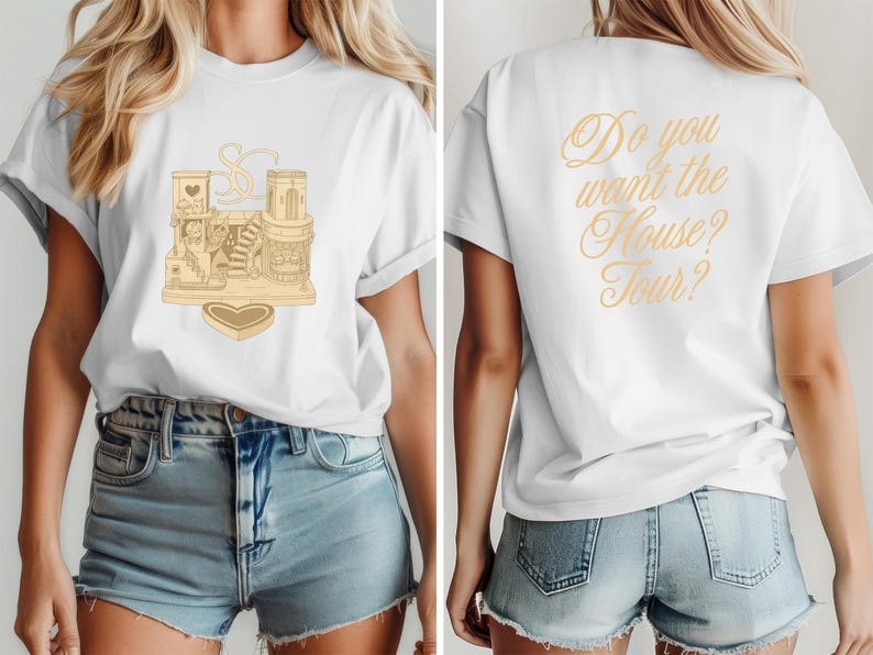 Sabrina'S House Aesthetic Oversized Fan Tour 2026 Shirt
