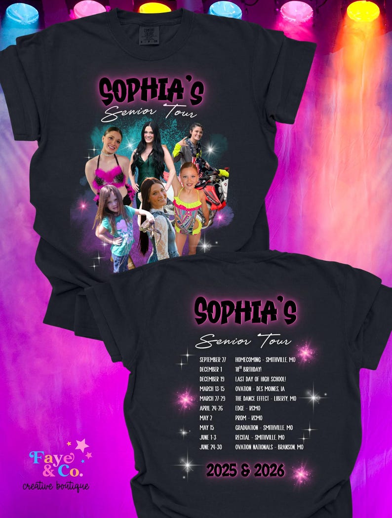 Seniorgraduation Birthday, Custom Graphic Shirt