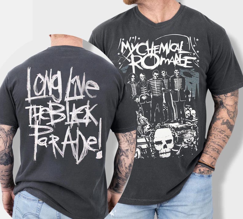 My Chemical Romance The Black Parade Tour Shirt Official Band Merch