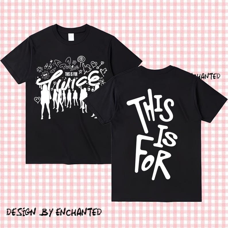 Retro Twice This Is For World Tour 2026 Shirt