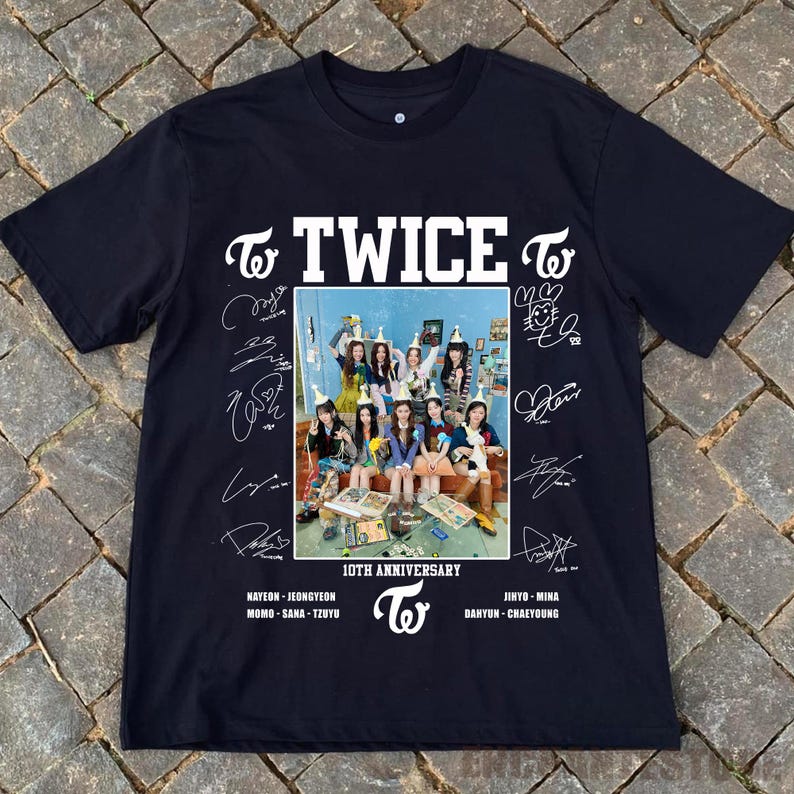 Retro Twice 10Th Anniversary The Story Goes On Shirt